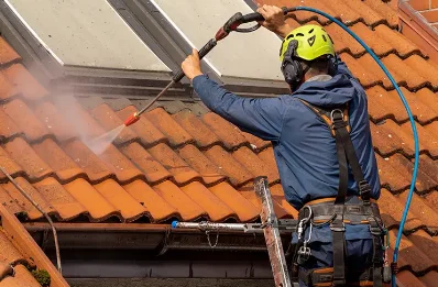 Démoussage et hydrofuge de toiture à Socx